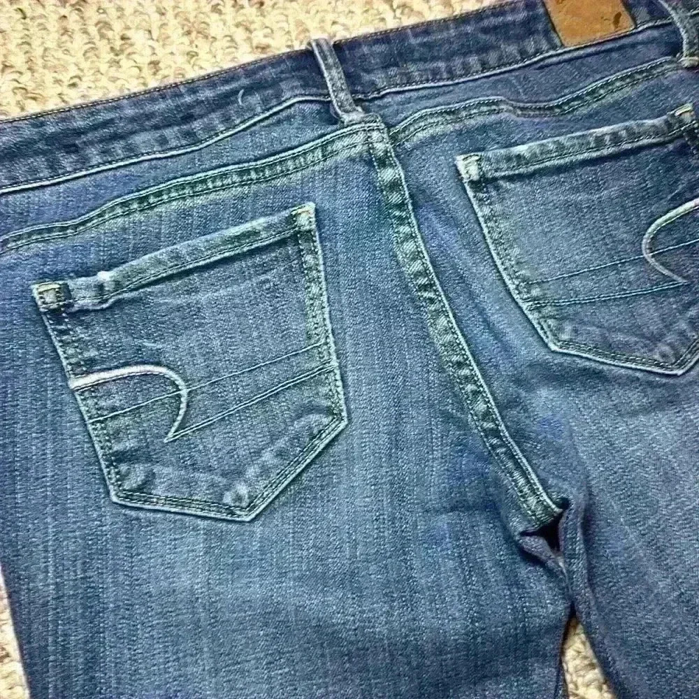 American Eagle Outfitters Stretch Skinny Denim Jeans Women’s Size 4 - Picture 8 of 14